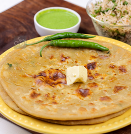 Rice Paratha Recipe